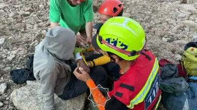 Алматыда құтқарушылар Титов шыңында жарақат алған жасөспірімді эвакуациялады