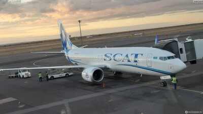 SCAT ұшағына найзағай тиді: 14 рейстің уақыты өзгерді