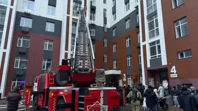 Қарағандыда көпқабатты үйден өрт шығып, 35 адам эвакуацияланды