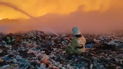 Қоқыс полигонындағы өрт: Алатауда қалдықтарды жинау мен көму тарифтері бекітіледі