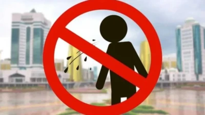 Енді қоғамдық орындарда бейәдеп сөз айтып, түкірген адамдар көше сыпырады
