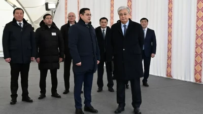 Қасым-Жомарт Тоқаев Хромтаудағы "Болашақ" шахтасының жұмысымен танысты