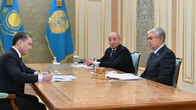 Тоқаев өнеркәсіп және құрылыс министрі Ерсайын Нағаспаевты қабылдады