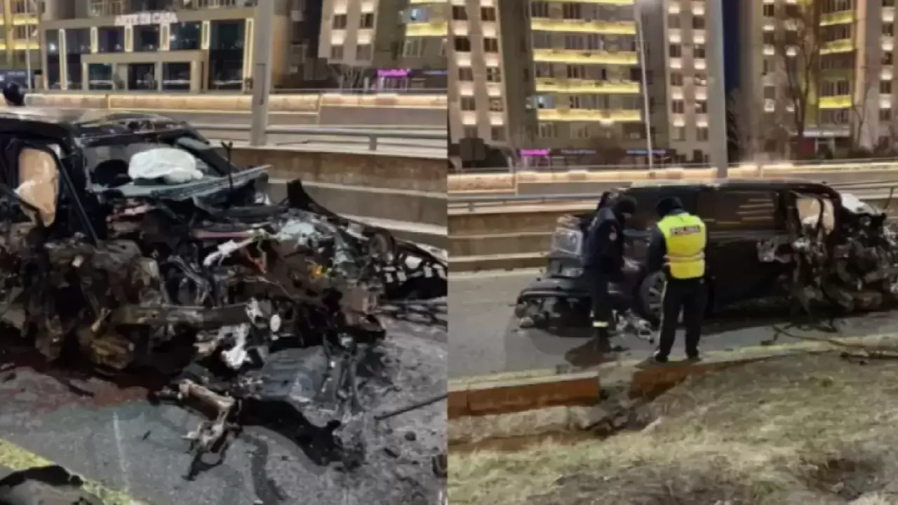 Алматыда әл-Фараби даңғылындағы жол апаты: Zeekr жүргізушісі қамауға алынды