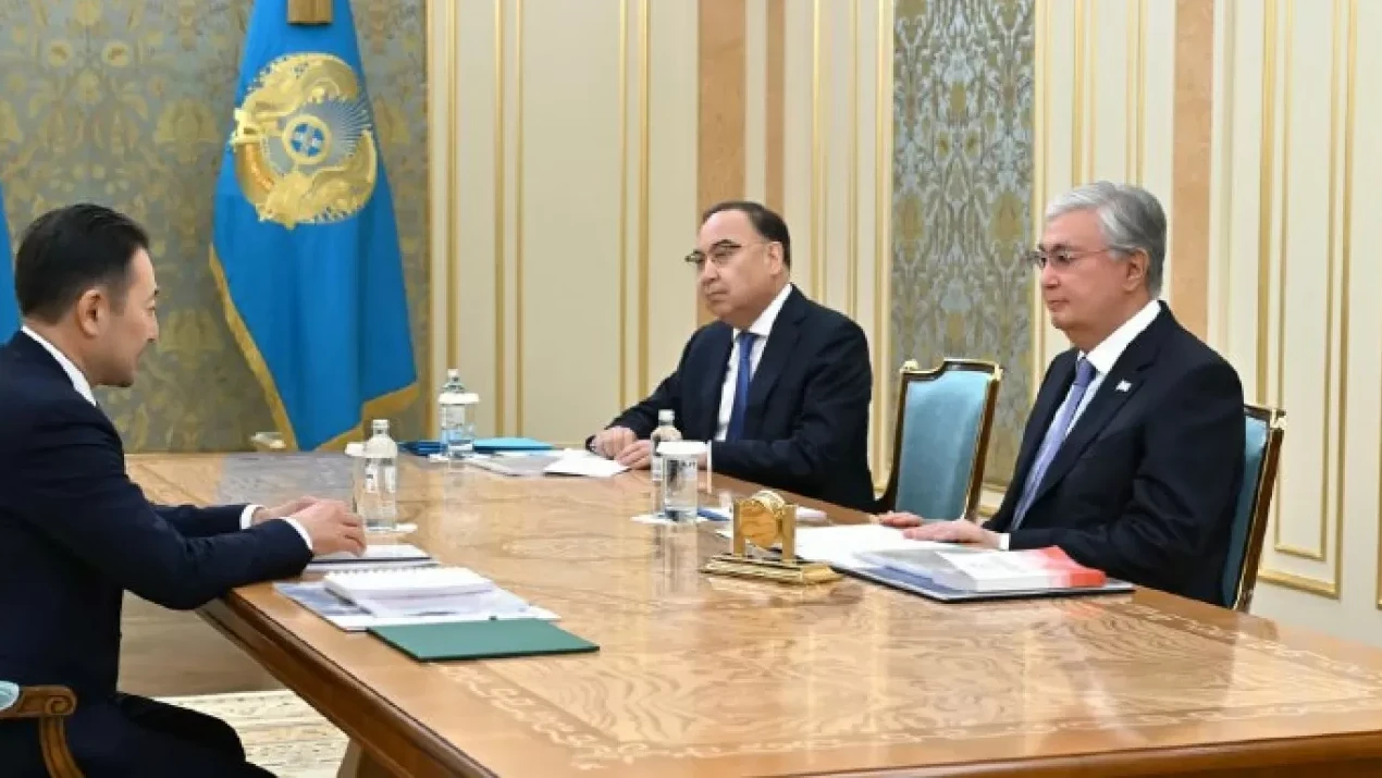 Тоқаев АӨСШК бас хатшысы Қайрат Сарыбайды қабылдады