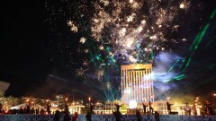 Уникальное лазерное шоу впервые прошло в Казахстане: шымкентцы наслаждались незабываемым вечером