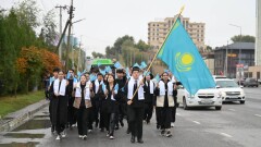 Парад молодежи прошел в Шымкенте