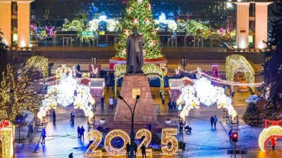 Новый 2025 год: Алматы – город тысячи огней