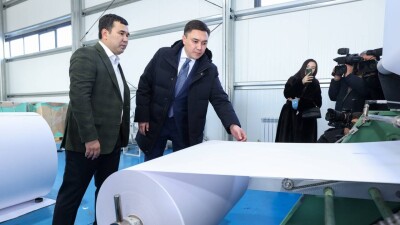 Тетради, носки и обувь – три новых предприятия открыли в СЭЗ "Оңтүстік" в Шымкенте