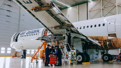 Впервые в Казахстане: Air Astana проводит 12-летний С-чек – самую крупную форму техобслуживания на Airbus