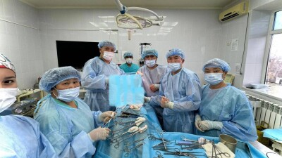 Успешное лечение пациентки с эхинококкозом печени в Байзакском районе