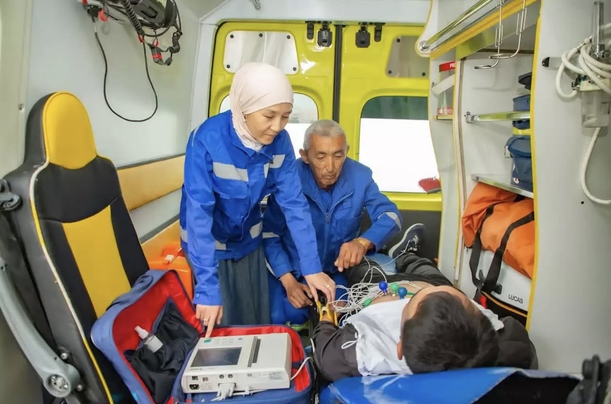 Фото Жамбылской областной станции скорой медицинской помощи