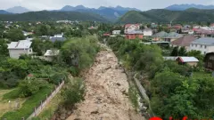 Селевую опасность объявили в предгорье Алматы – фоторепортаж Informburo.kz из Наурызбайского района