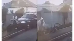 Видео, на котором детей на тротуаре сбивает внедорожник, прокомментировали в полиции Алматинской области