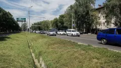 Реверсивное движение организуют на участке улицы Жандосова в Алматы во время ремонта