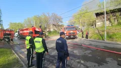 Крупный пожар потушили в Алатауском районе Алматы