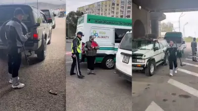 21 водителя за два дня наказали в Алматы за "грязные выхлопы"