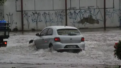 25 участков затопило из-за сильных дождей в Мангистау