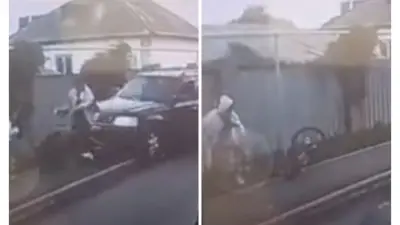 Видео, на котором детей на тротуаре сбивает внедорожник, прокомментировали в полиции Алматинской области