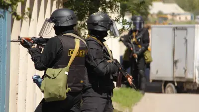 Служебную проверку проводят из-за видео с бойцами СОБР в Атырауской области