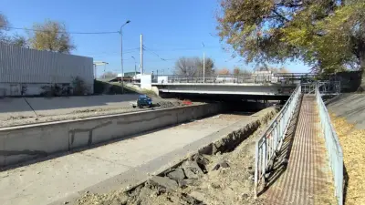 Облако пыли: подрядчика реконструкции русла Улкен Алматы наказали после видео в соцсетях