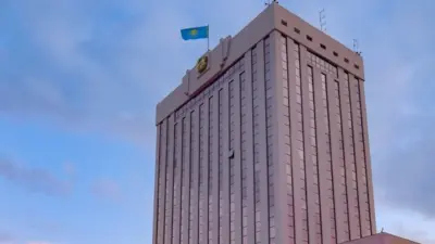 Районный акимат в Шымкенте переехал в другое здание после крупного пожара