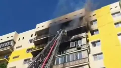 Крупный пожар произошёл в ЖК "Асыл Арман" близ Алматы