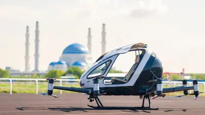 Первый полёт беспилотного аэротакси с пассажиром провели в Казахстане