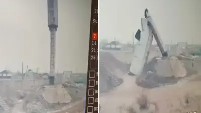 Подачу воды и света восстановили в селе ЗКО после падения водонапорной башни