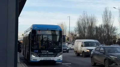 Несколько автобусных маршрутов изменили схемы движения в Астане