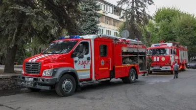 Обязать строить площадки для пожарной техники возле многоэтажек планируют в Казахстане