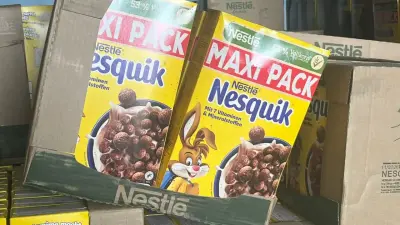 Почти 2 тысячи пачек поддельных хлопьев Nesquik уничтожили в Алматы