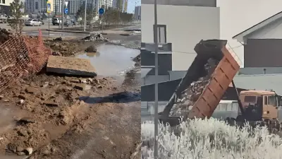 Более 700 водителей наказали с начала года за слив грязных вод и мусора в Астане