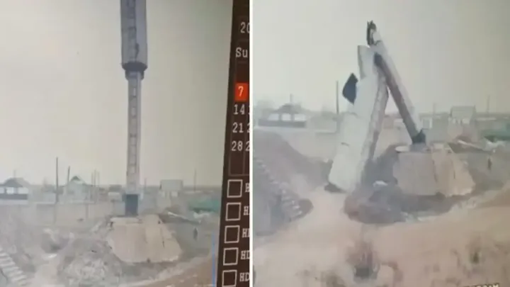 Подачу воды и света восстановили в селе ЗКО после падения водонапорной башни