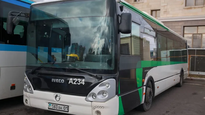 Три автобусных маршрута временно изменят схемы движения в Астане из-за забега