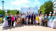 В районе Байконыр на месте пустыря появился современный сквер