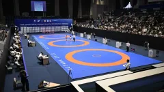 Воспитывая будущих чемпионов: в Астане начался первый детский чемпионат по казакша курес 