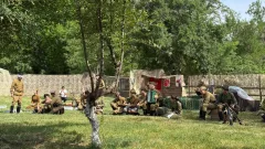Шымкент: Театрализованные постановки и фронтовая каша в честь 80-летия Победы