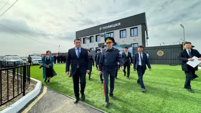 Закон и порядок: поселковый пункт полиции открыт в Туркестанской области 
