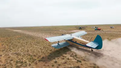 Авиация, техника и люди: Туркестанская область против нашествия саранчи