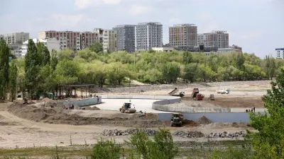 Как идут работы по реконструкции водохранилища Сайран в Алматы