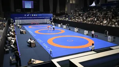 Воспитывая будущих чемпионов: в Астане начался первый детский чемпионат по казакша курес 