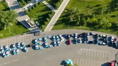 Автомобили против наркотиков: в Астане прошёл антинаркотический флешмоб