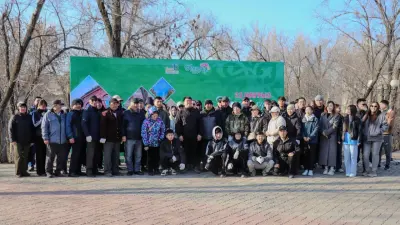 В ЗКО прошли массовые субботники в честь Тазару күні