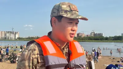 Купание без риска для жизни: профилактический рейд провели на одном из популярных пляжей Астаны 