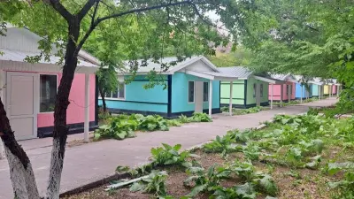 В Туркестанской области впервые реализован проект модульного лагеря