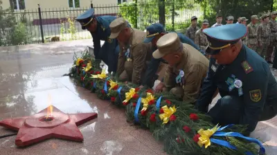 Түркістан: төлебиде ұлы жеңістің 80 жылдығына арналған салтанатты шара өтті 