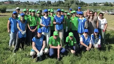 В Шемонаихе прошла экологическая акция "Чистый берег" в рамках программы "Таза Қазақстан"