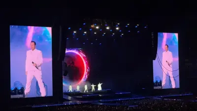 Люди в белом. Как прошёл концерт Backstreet Boys в Астане