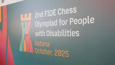 Шахматы без барьеров: в Астане открылась Вторая олимпиада для людей с особыми потребностями
